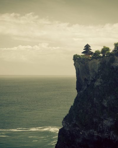 View of Pura Uluwatu temple, Bali, Indonesia